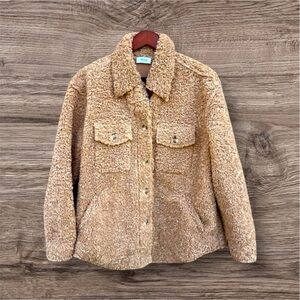 Bluivy Sherpa Jacket Beige Small